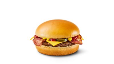 Bacon Cheese, de klassieke Cheeseburger maar dan met crunchy Bacon ☆ McDonald's